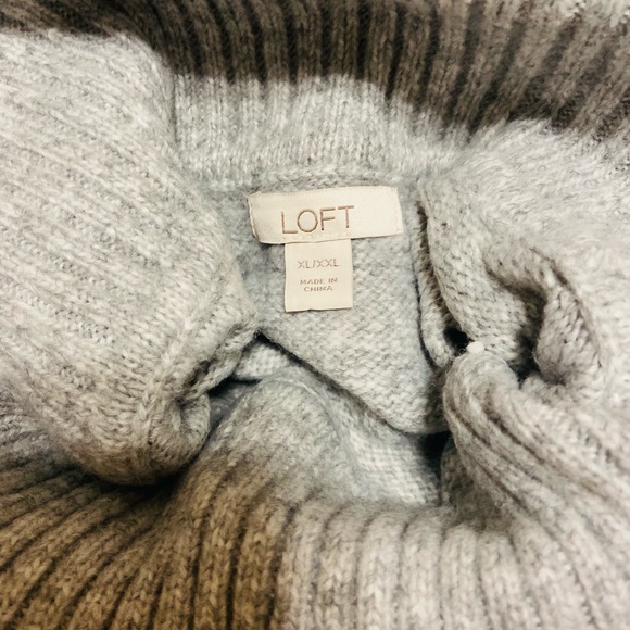 Loft Sweater Poncho - Picture 3 of 3